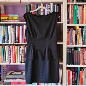 Little black dress with flounce!